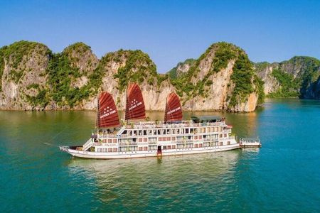Halong Victory Star Luxury Cruise 2 days 1 Night Tour