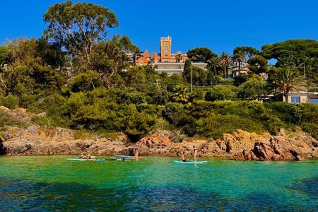 Antibes : Sailing boat trip with breakfast, snorkeling and paddle