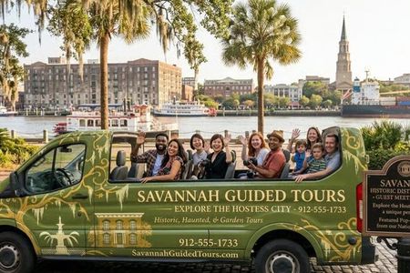Savannah Southern Charm Small Group Open-Air Minibus Guided Tour