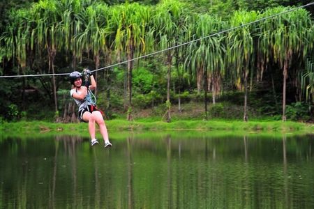 Hua Hin Zipline, Flying Skateboard and Treetop Adventures