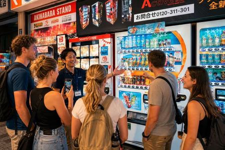 Tokyo: Vending Machine Adventure Walking Tour