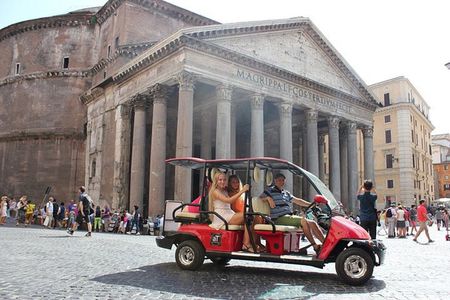 Rome Small Group Golf Cart Tour of Iconic Landmarks