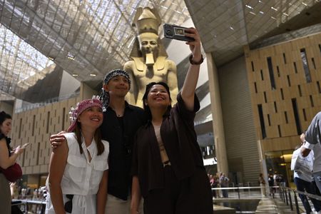 Full Day Pyramids Sphinx & Grand Museum Nile Felucca or Bazaar
