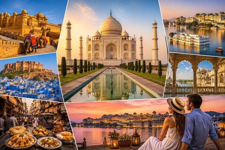 7-Day Private Rajasthan Tour: Taj Mahal, Jaipur, Jodhpur, Udaipur