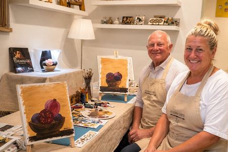 Paint Like Caravaggio in Rome Art Studio