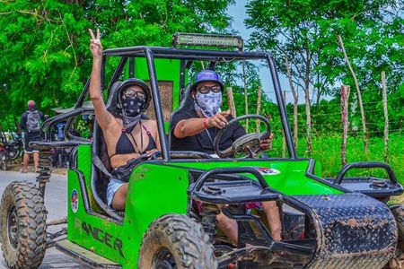 Buggy Tour of the Dominican Countryside + Beach and Local Culture