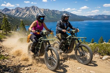 Electric Dirtbike Adventure in Lake Tahoe