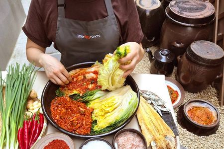 Traditional Kimchi Making Class in Seoul