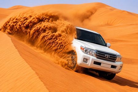 Doha: Quad Bike & Buggy Desert Tour with Camel Ride & Inland Sea