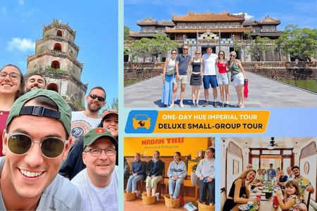 From Hoi An/Da Nang: Hue Imperial City Tour via Hai Van Pass