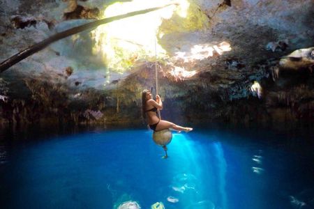 Cancun Jungle ATV, Zipline, Cenote Tour, Pickup & Lunch