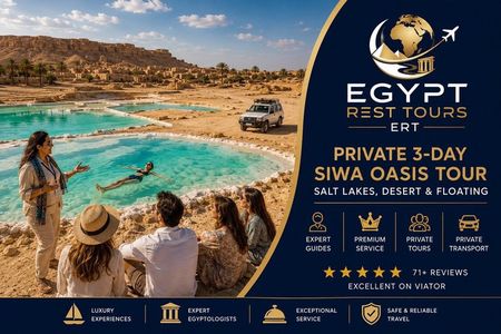Private 3-Day Siwa Oasis Tour from Cairo | Salt Lakes & Safari