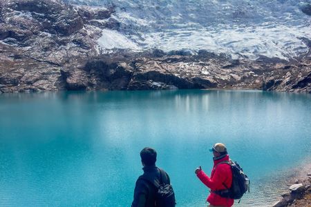 ausangate glaciers and 4 lagoons