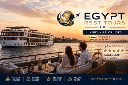 4-Day Nile Cruise Aswan to Luxor 5 Star Egypt Tour w/Egyptologist