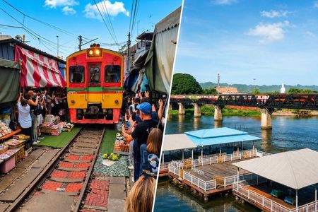 Private Tour: Railway & Floating Market - Half-Day or River Kwai