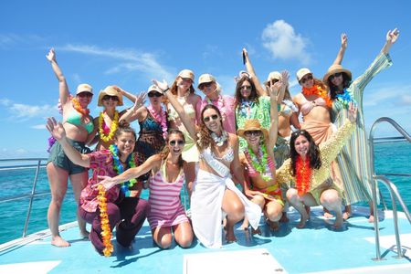 Cruero privado Catamaran con tobogán y bebidas ilimitadas