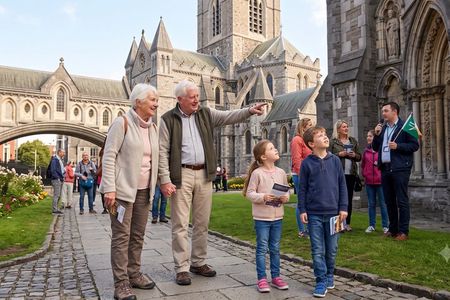 Private Historic Family Walking Tour in Dublin