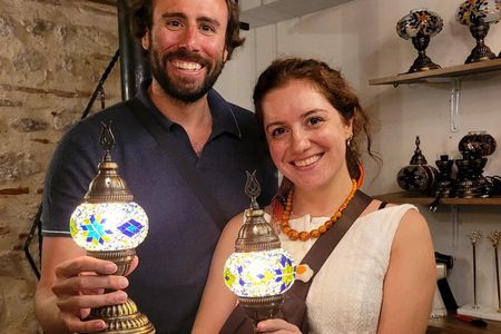Istanbul Turkish Mosaic Lamp Workshop in Balat - All Included