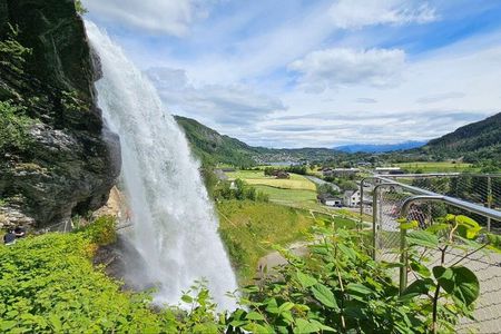 Bergen: Private Full-Day Waterfall day to Hardangerfjord & cruise