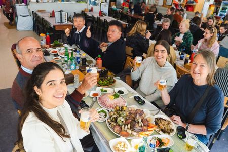 Busan Food Tour Jagalchi Market BIFF Square and Gukje Market