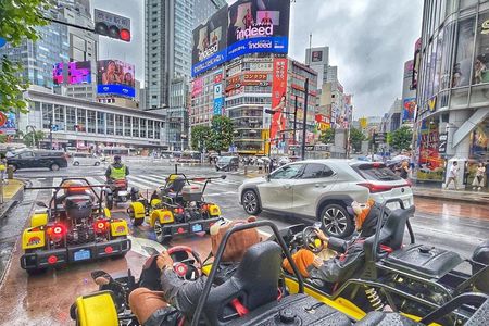 Shibuya Go Kart Tour Shibuya Crossing and Tokyo Tower