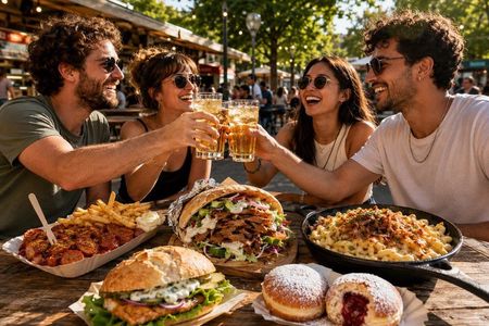 Vegetarian Berlin Street Food Tour: Currywurst & Döner