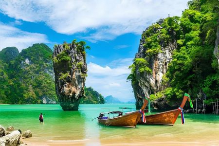 From Khao Lak: James Bond Island and Floating Village
