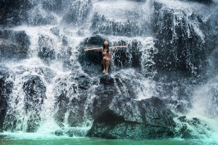 Chase 3 Bali Waterfalls & Lunch Overlooking Mount Batur
