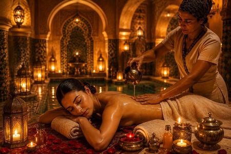 Marrakech Traditional Hammam Massage Experience with Transfers