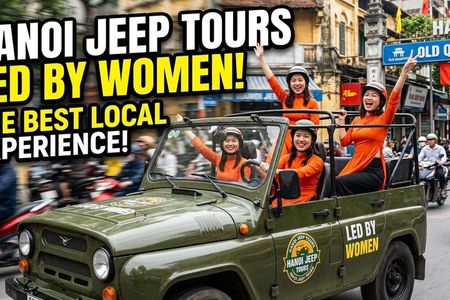 Hanoi Food, Culture, Sightseeing & Fun By Vietnam Army Jeep