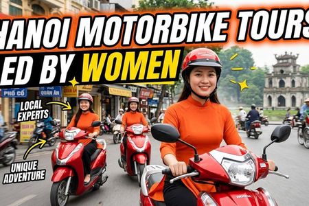 Led By Women - Hanoi Foodie Motorbike Tours