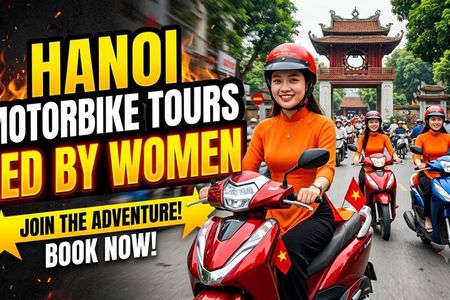 Hanoi Motorbike Tours With Female Rider