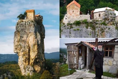 Chiatura Katskhi Pillar and Mgvimevi Monastery Tour From Kutaisi