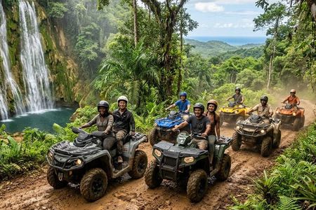 Private Quad Tour to El Limón Waterfall with Transfer