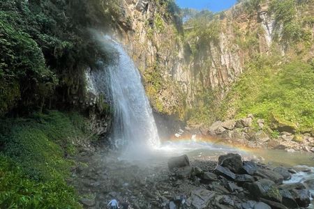 Hiking to Secret Waterfalls of the Coatepec Fog Forest