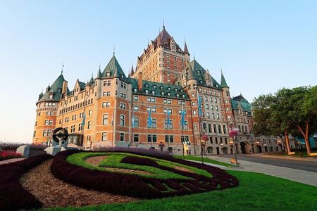 From Montreal Quebec City Montmorency Falls Tour and Free Pickup