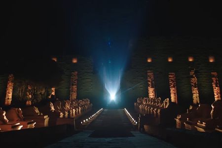 Sound and Light Show at Karnak Temple