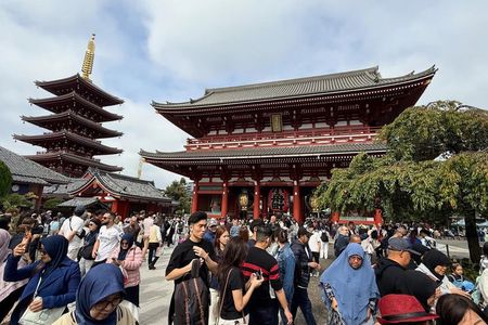 Tokyo Imperial Palace, Asakusa Temple and Tokyo Tower Guided Tour