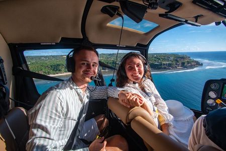 Bali: Private Helicopter Tour Over Iconic Landscapes