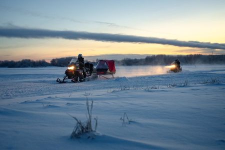 Snowmobile Safari and Initiation to Ice Fishing (Private)