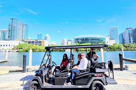 Private Electric Golf Cart Tour of Tampa with Karaoke