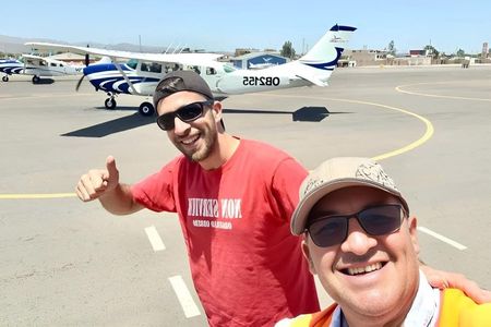 Nazca lines flight from Lima luxury bus or private transfer