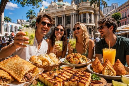 Rio Historic Downtown & Lapa Street Food Tour (Full Lunch)