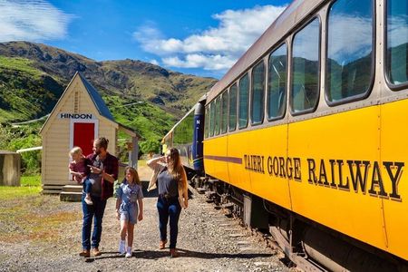 Queenstown to Dunedin with Taieri Gorge Train One-Way Tour