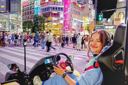 Shibuya Crossing x Tokyo Tower Go-Kart Tour(IDP&Passport Required