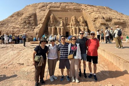 Private Abu Simbel tour by Car with Hotel Transfers from Aswan