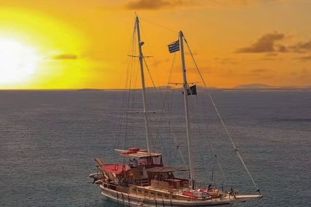 Sunset Cruise on the Athenian Riviera with BBQ and Drinks