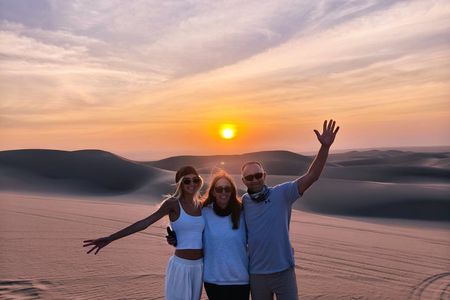 Paracas and Huacachina from Lima – Ballestas Islands and Sandboarding