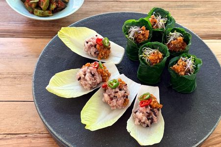 Seoul Korean Cooking Class Make Ssamjang Ssam bap and Kimch