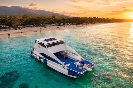 Puerto Plata Private Sunset Catamaran with Open Bar and BBQ